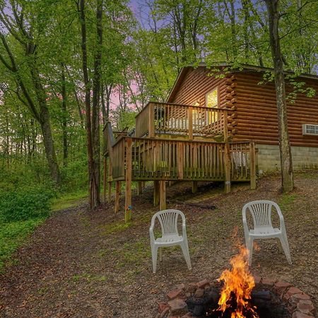 לוגן Blue Rose Cabins - Pine Ridge Cabin מראה חיצוני תמונה